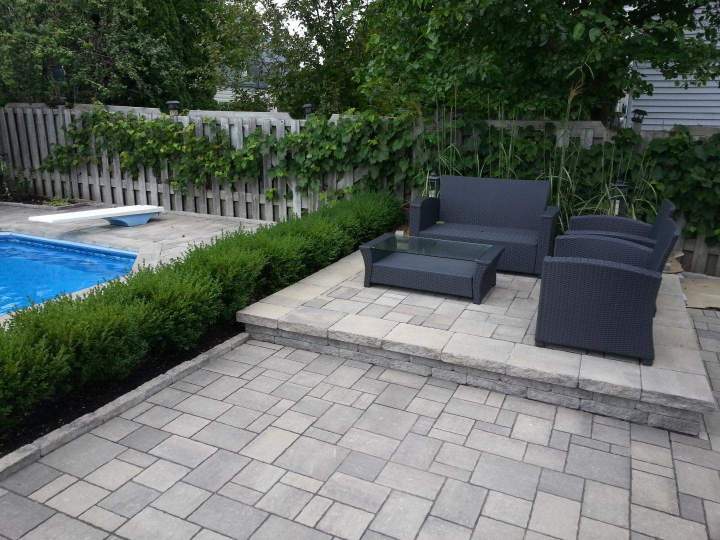 Installation de pavé Laval