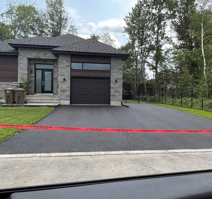 pavage d'entrée de cour Laval